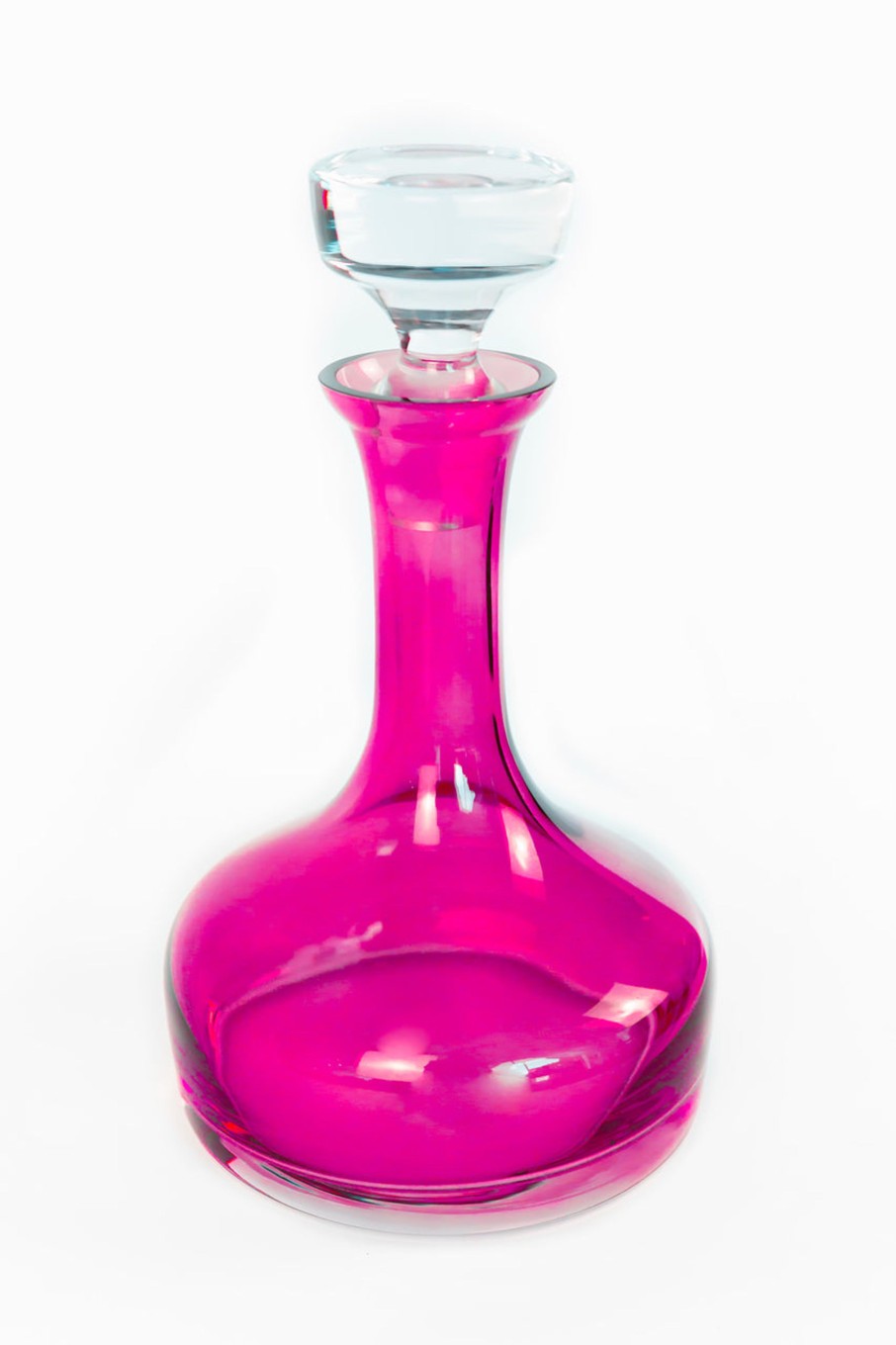 Limited Edition Holiday Estelle Colored Glass | Estelle Colored Decanter - Vogue {Fuchsia}