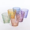 Glassware Estelle Colored Glass | Estelle Colored Sunday Low Balls - Set Of 6 {Pastel Mixed Set}