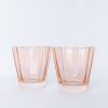 Glassware Estelle Colored Glass | Estelle Colored Sunday Low Balls - Set Of 2 {Blush Pink}