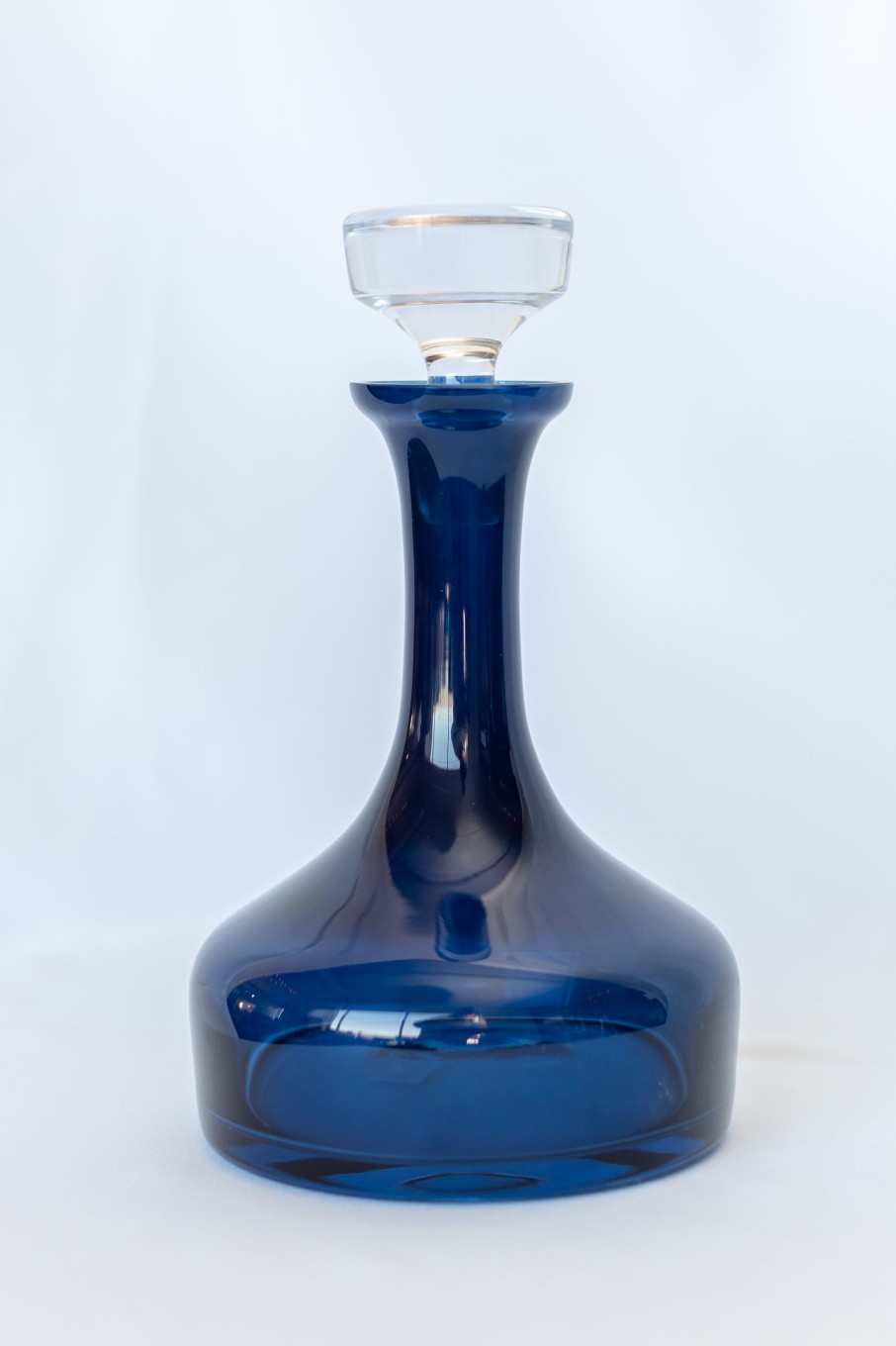 Glassware Estelle Colored Glass | Estelle Colored Decanter- Vogue {Midnight Blue}