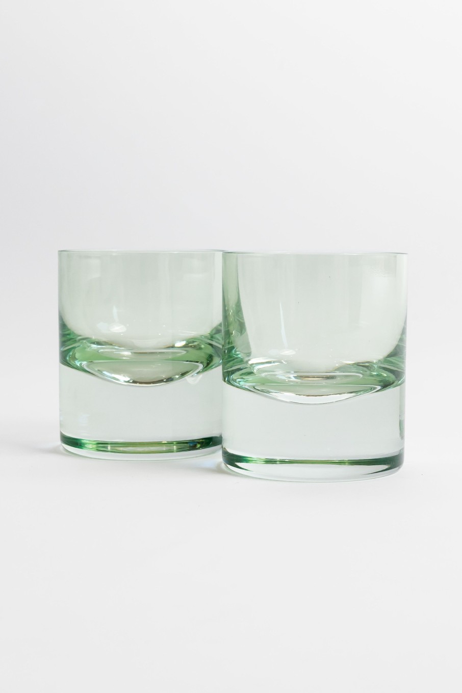 Glassware Estelle Colored Glass | Estelle Colored Rocks Glass - Set Of 2 {Mint Green}