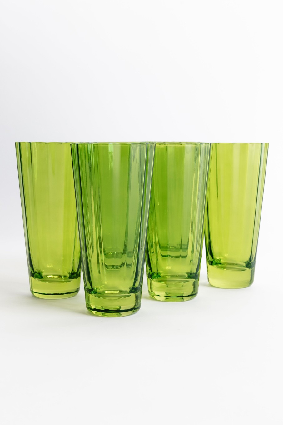 Glassware Estelle Colored Glass | Estelle Colored Sunday High Balls - Set Of 6 {Forest Green}