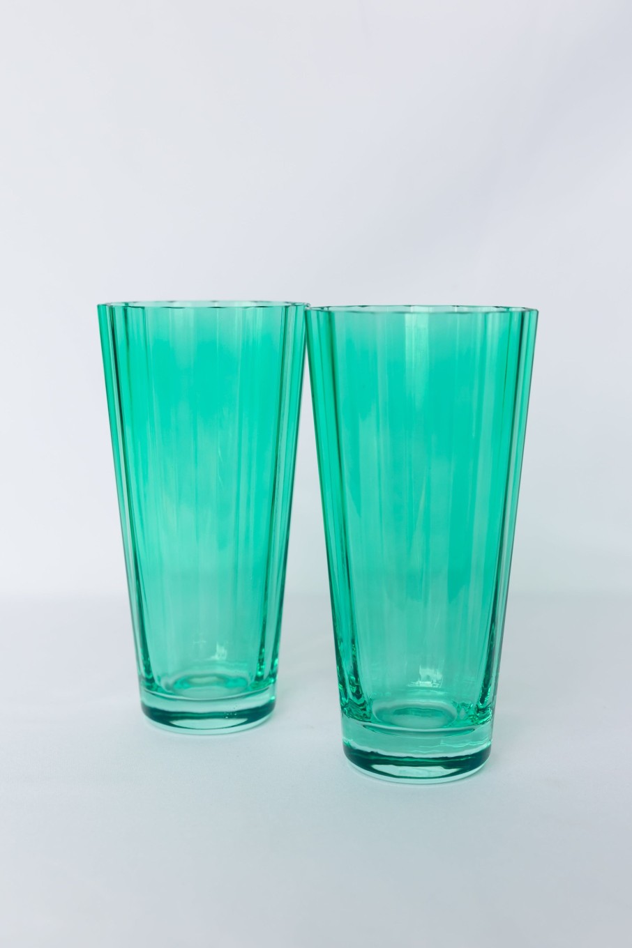 Glassware Estelle Colored Glass | Estelle Colored Sunday High Balls - Set Of 2 {Kelly Green}