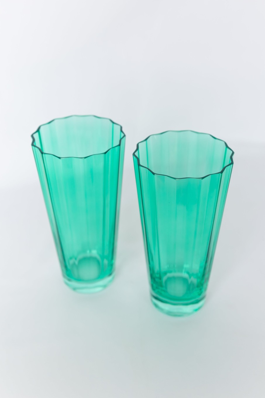 Glassware Estelle Colored Glass | Estelle Colored Sunday High Balls - Set Of 2 {Kelly Green}