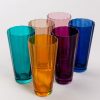 Glassware Estelle Colored Glass | Estelle Colored Sunday High Balls - Set Of 6 {Fall Mixed Set}