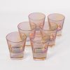 Glassware Estelle Colored Glass | Estelle Colored Shot Glasses - Set Of 6 {Iridescent}