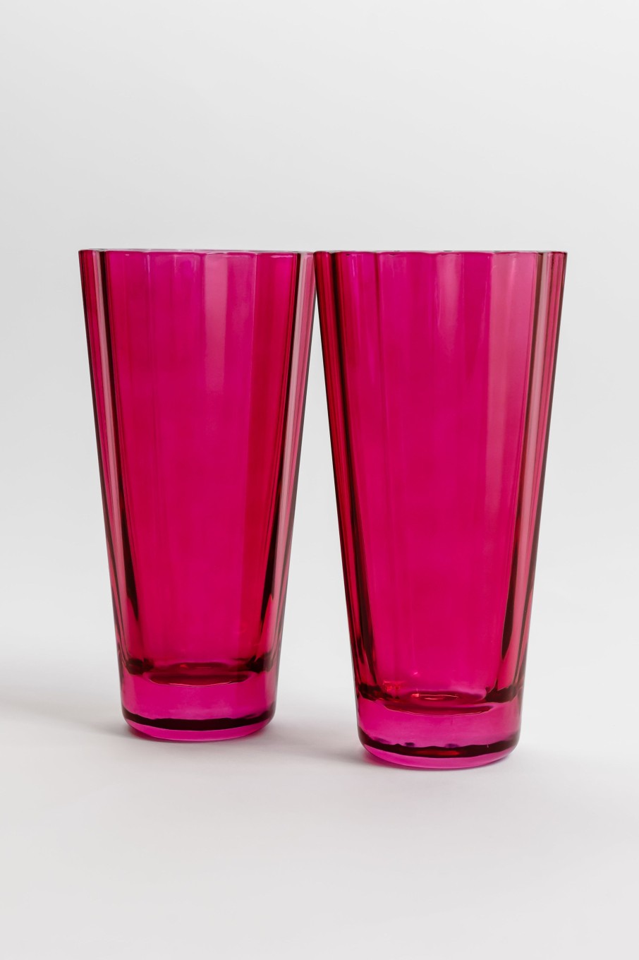 Glassware Estelle Colored Glass | Estelle Colored Sunday High Balls - Set Of 2 {Fuchsia}