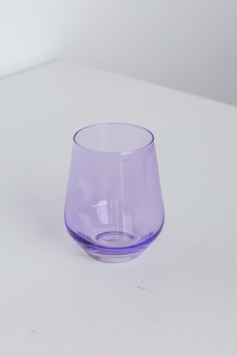 Glassware Estelle Colored Glass | Estelle Colored Wine Stemless - Set Of 6 {Lavender}