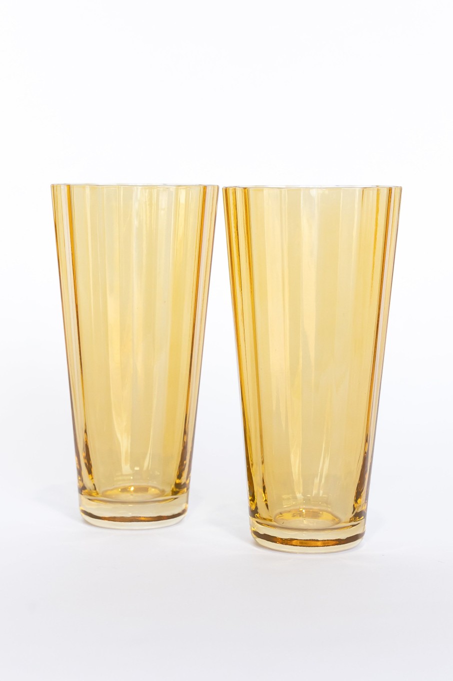 Glassware Estelle Colored Glass | Estelle Colored Sunday High Balls - Set Of 2 {Yellow}