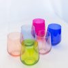 Glassware Estelle Colored Glass | Estelle Colored Wine Stemless Set Of 6 (Mixed Set)