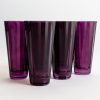 Limited Edition Holiday Estelle Colored Glass | Estelle Colored Sunday High Balls - Set Of 6 {Amethyst}