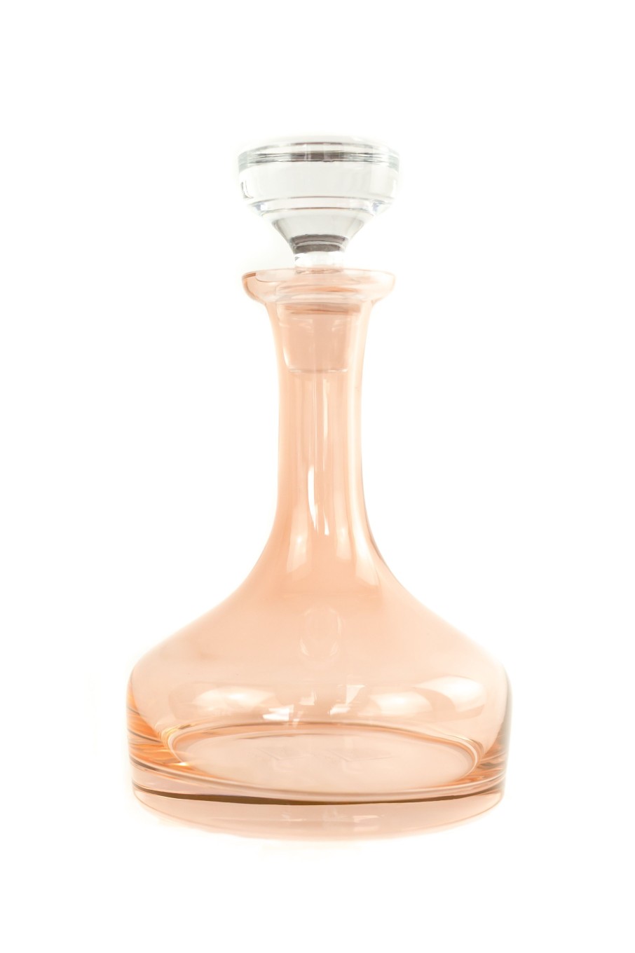 Glassware Estelle Colored Glass | Estelle Colored Decanter- Vogue {Blush Pink}