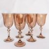 Glassware Estelle Colored Glass | Estelle Colored Regal Goblet - Set Of 6 {Amber Smoke}