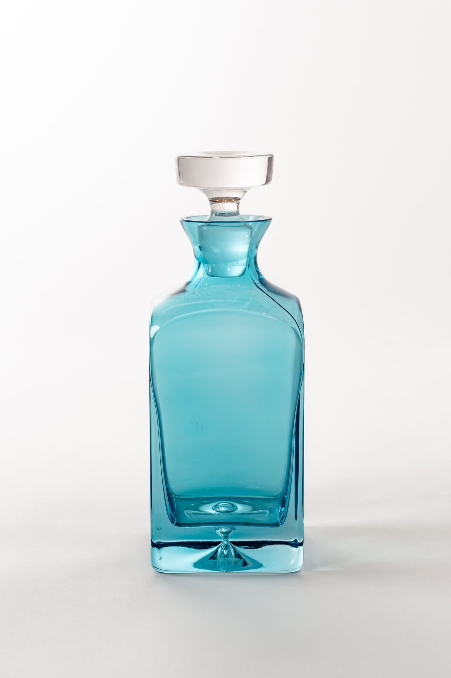 Limited Edition Holiday Estelle Colored Glass | Estelle Colored Decanter- Heritage {Ocean Blue}