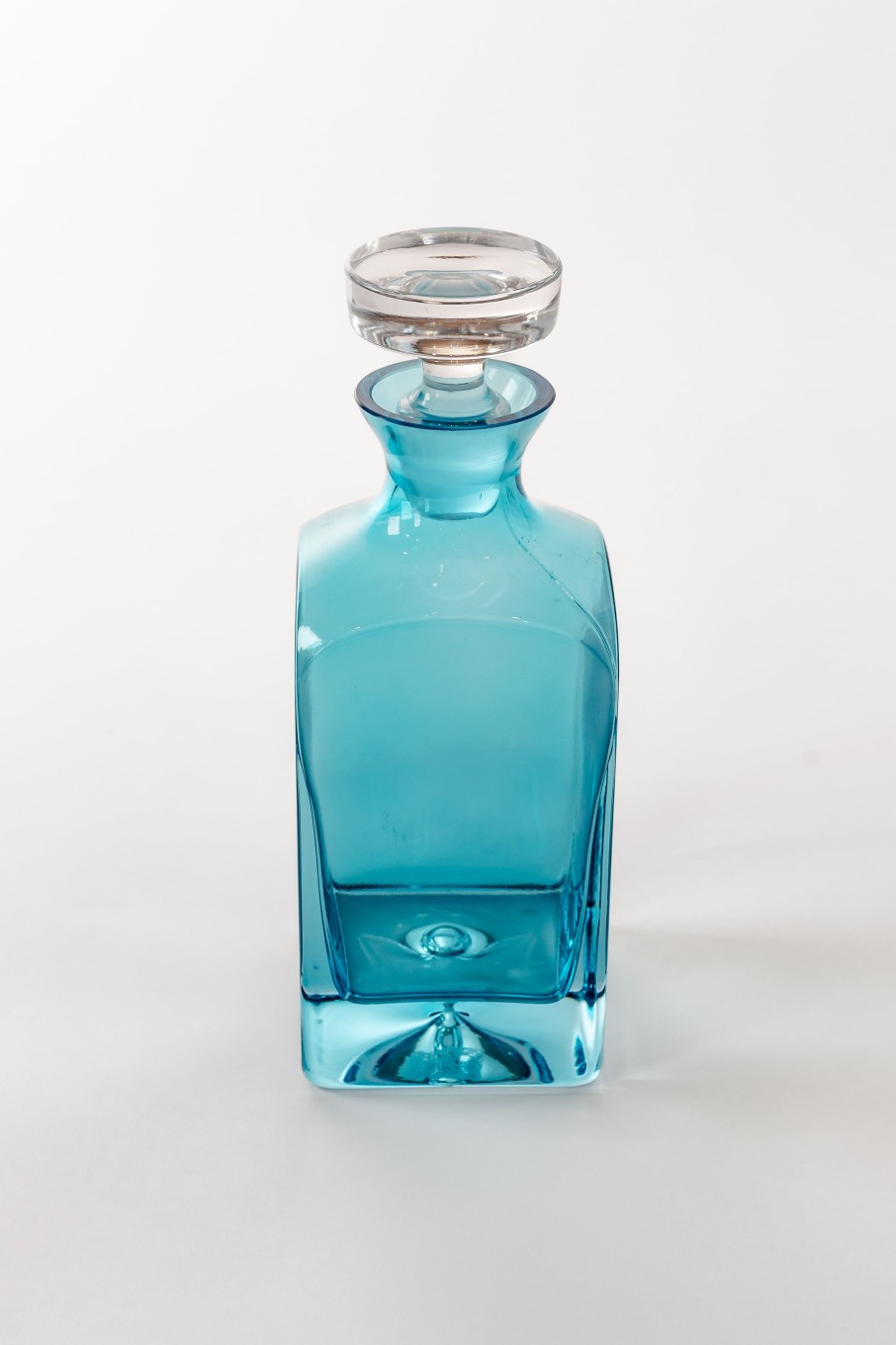 Limited Edition Holiday Estelle Colored Glass | Estelle Colored Decanter- Heritage {Ocean Blue}