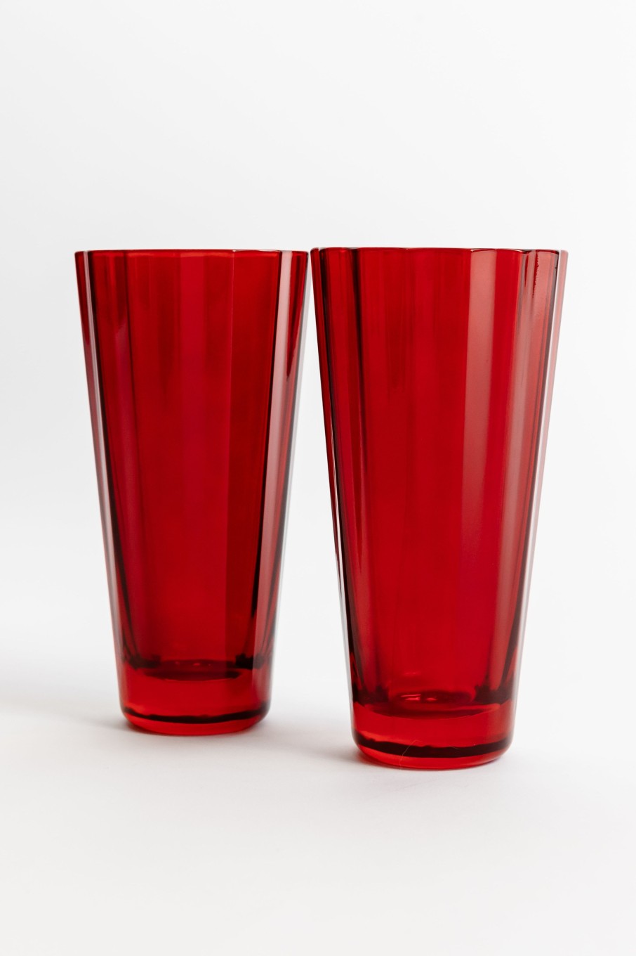 Glassware Estelle Colored Glass | Estelle Colored Sunday High Balls - Set Of 2 {Red)