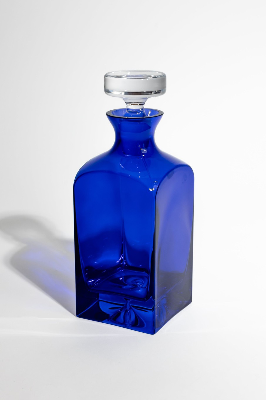 Limited Edition Holiday Estelle Colored Glass | Estelle Colored Decanter - Heritage {Royal Blue}