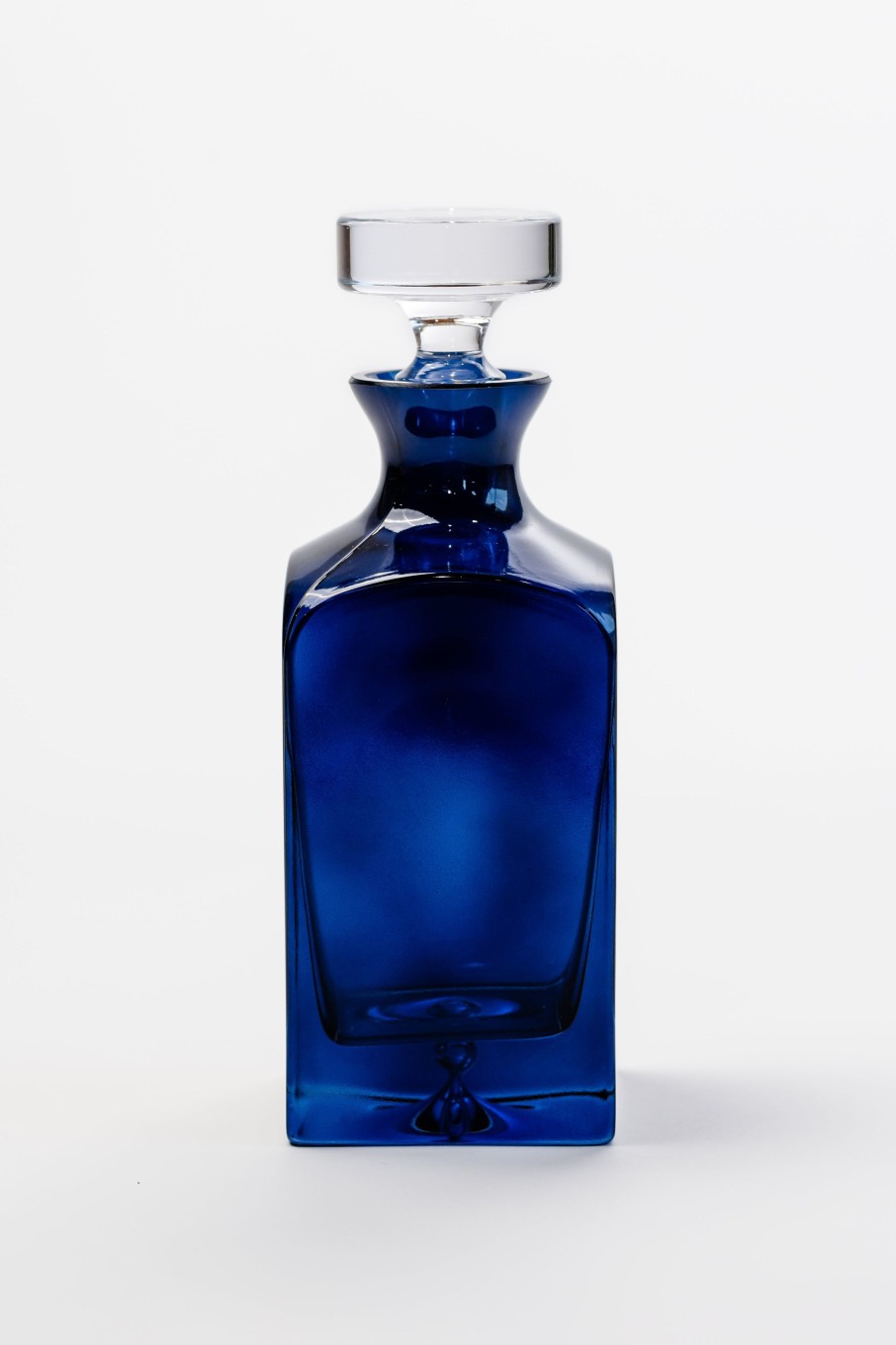 Glassware Estelle Colored Glass | Estelle Colored Decanter- Heritage {Midnight Blue}