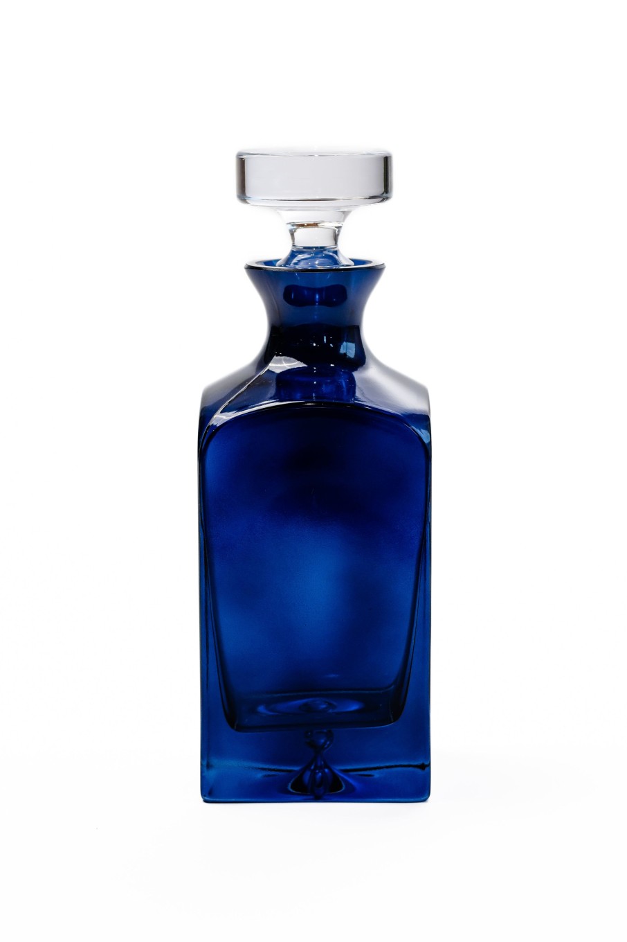 Glassware Estelle Colored Glass | Estelle Colored Decanter- Heritage {Midnight Blue}