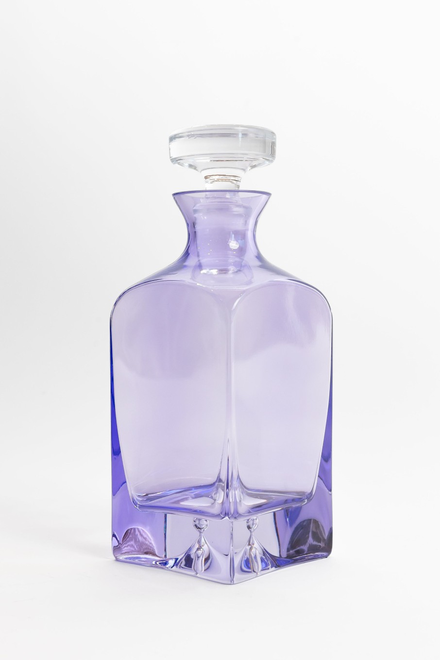 Limited Edition Holiday Estelle Colored Glass | Estelle Colored Decanter - Heritage {Lavender}