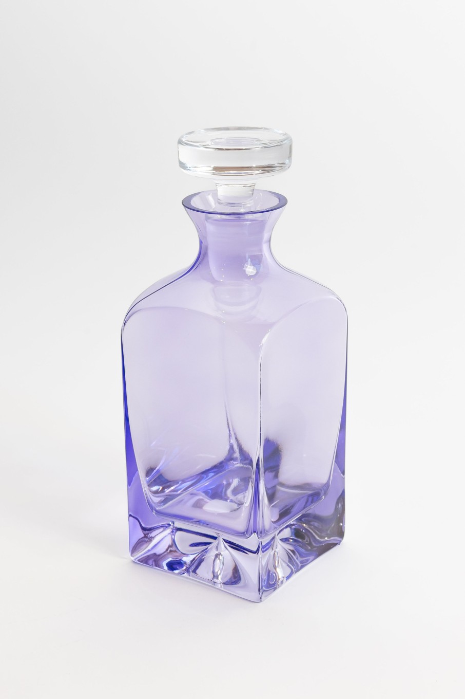 Limited Edition Holiday Estelle Colored Glass | Estelle Colored Decanter - Heritage {Lavender}