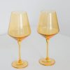 Glassware RH Signature Co. | Estelle Colored Wine Stemware - Set Of 2 {Yellow}