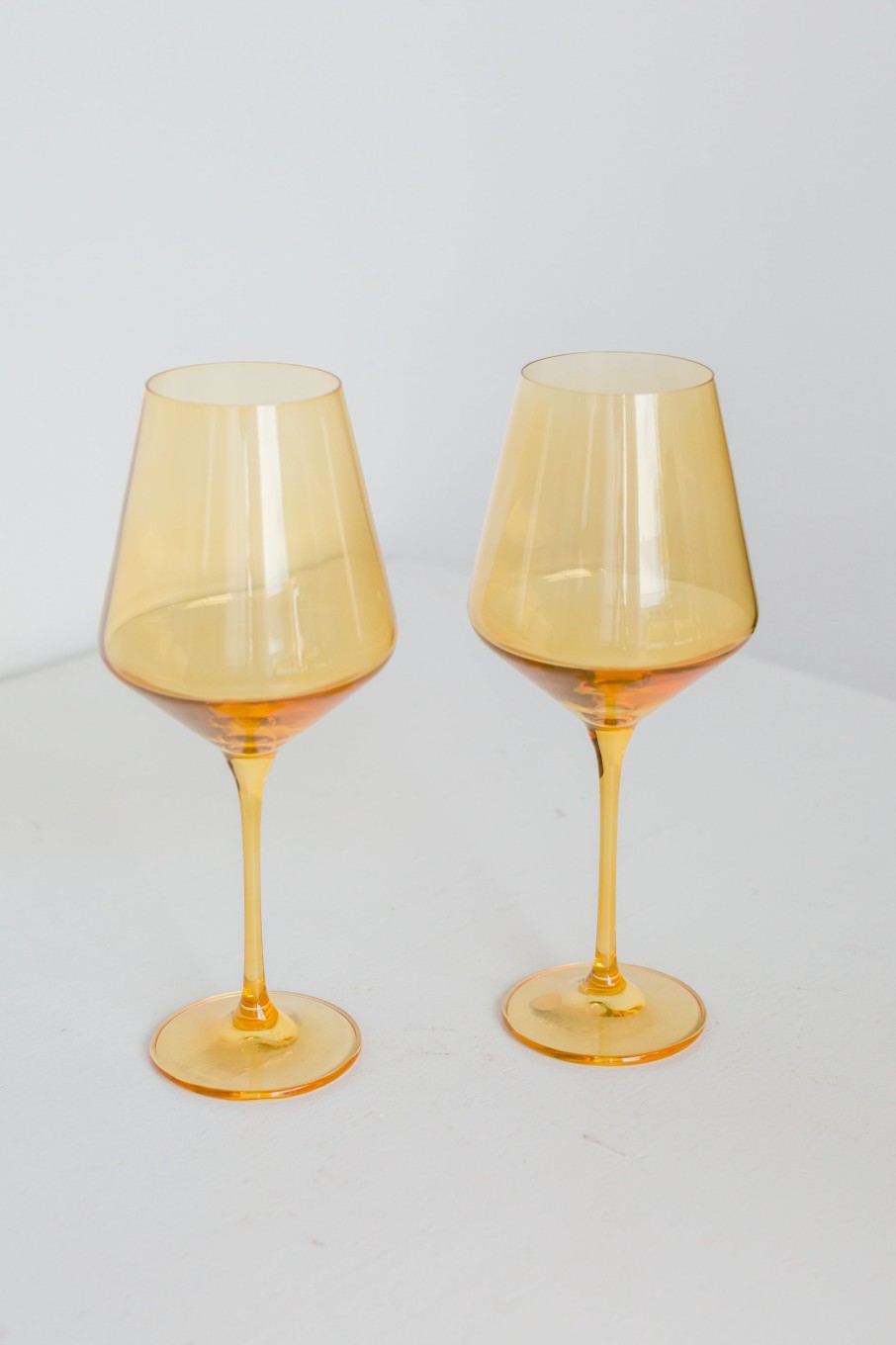 Glassware RH Signature Co. | Estelle Colored Wine Stemware - Set Of 2 {Yellow}