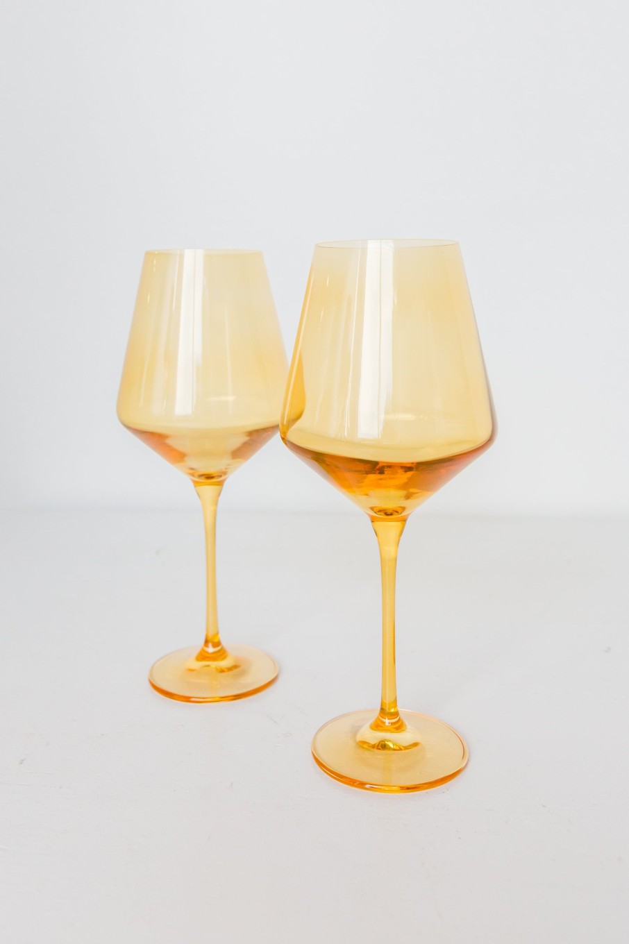 Glassware RH Signature Co. | Estelle Colored Wine Stemware - Set Of 2 {Yellow}