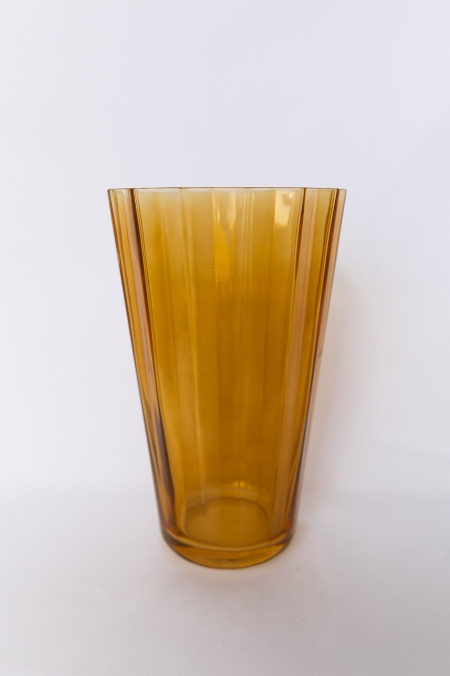 Glassware Estelle Colored Glass | Estelle Colored Sunday Vase - {Butterscotch}