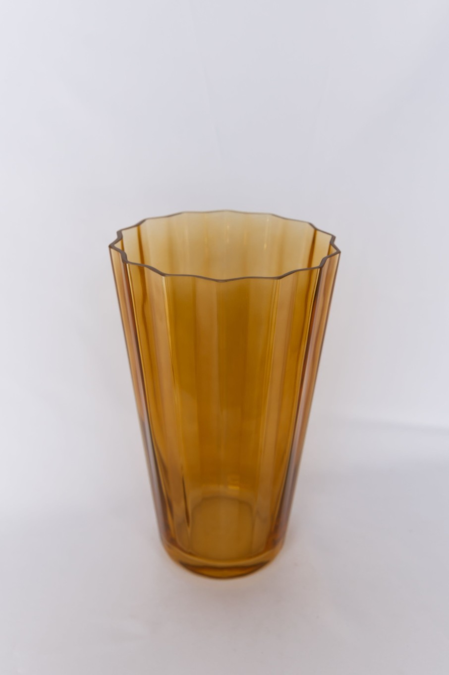 Glassware Estelle Colored Glass | Estelle Colored Sunday Vase - {Butterscotch}