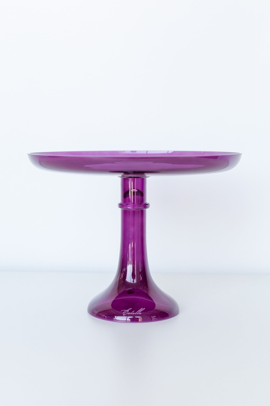 Cake Stands Estelle Colored Glass | Estelle Cake Stand {Amethyst}