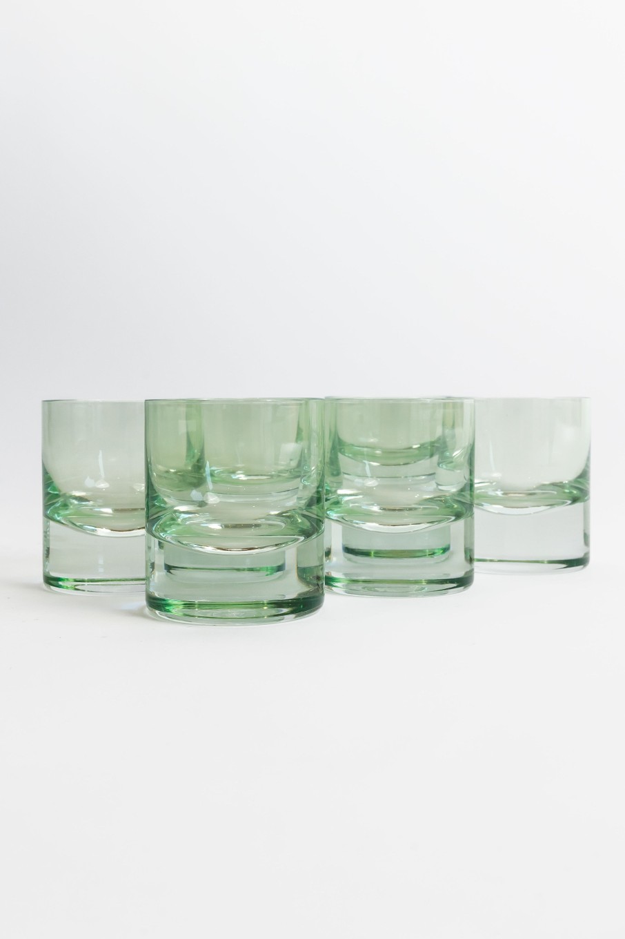 Limited Edition Holiday Estelle Colored Glass | Estelle Colored Rocks Glass - Set Of 6 {Mint Green}