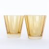 Glassware Estelle Colored Glass | Estelle Colored Sunday Low Balls - Set Of 2 {Yellow}