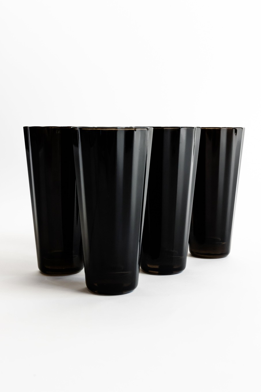 Limited Edition Holiday Estelle Colored Glass | Estelle Colored Sunday High Balls - Set Of 6 {Black}