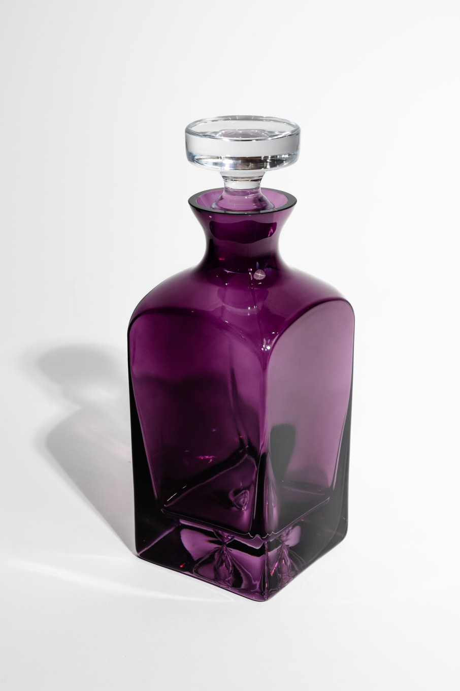 Limited Edition Holiday Estelle Colored Glass | Estelle Colored Decanter - Heritage {Amethyst}