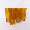 Glassware Estelle Colored Glass | Estelle Colored Sunday High Balls - Set Of 6 {Butterscotch}