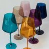 Glassware Estelle Colored Glass | Estelle Colored Wine Stemware - Set Of 6 {Fall Mixed Set}