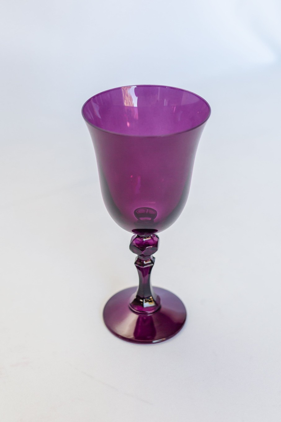 Glassware Estelle Colored Glass | Estelle Colored Regal Goblet - Set Of 2 {Amethyst}