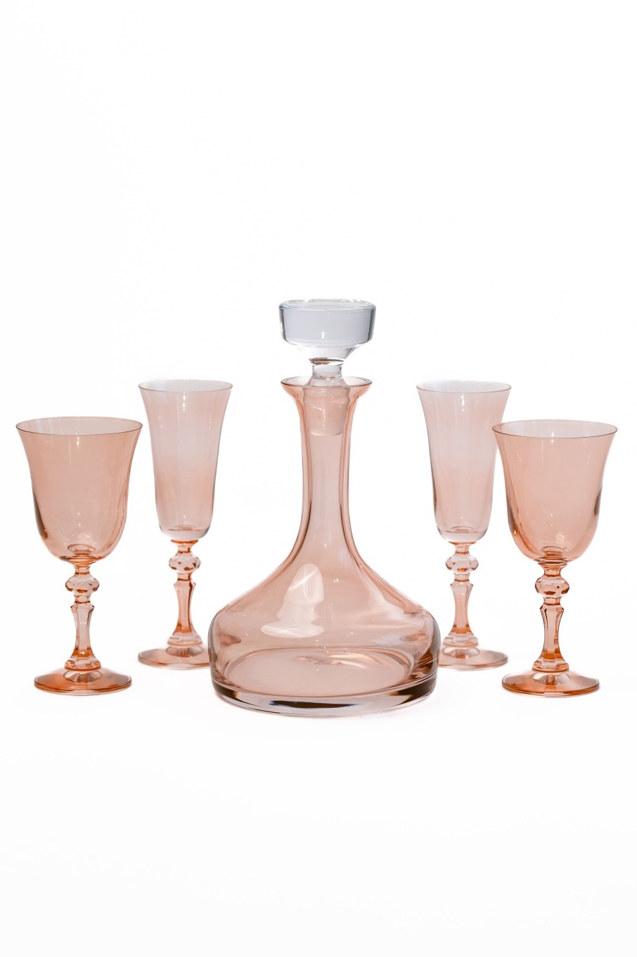 Glassware Estelle Colored Glass | Quintessential Regals