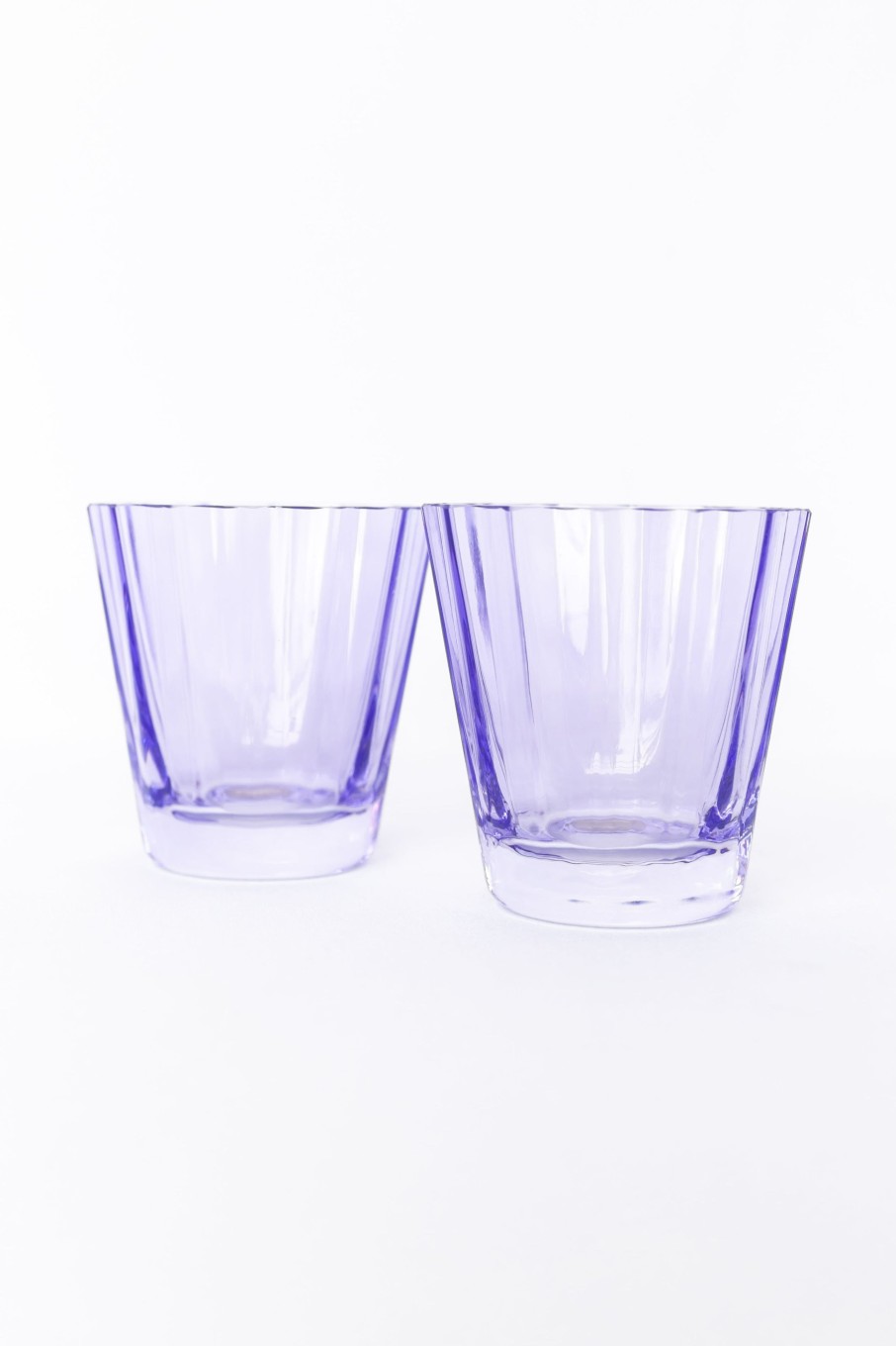 Glassware Estelle Colored Glass | Estelle Colored Sunday Low Balls - Set Of 2 {Lavender}