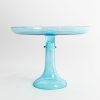 Limited Edition Holiday Estelle Colored Glass | Estelle Cake Stand {Ocean Blue}