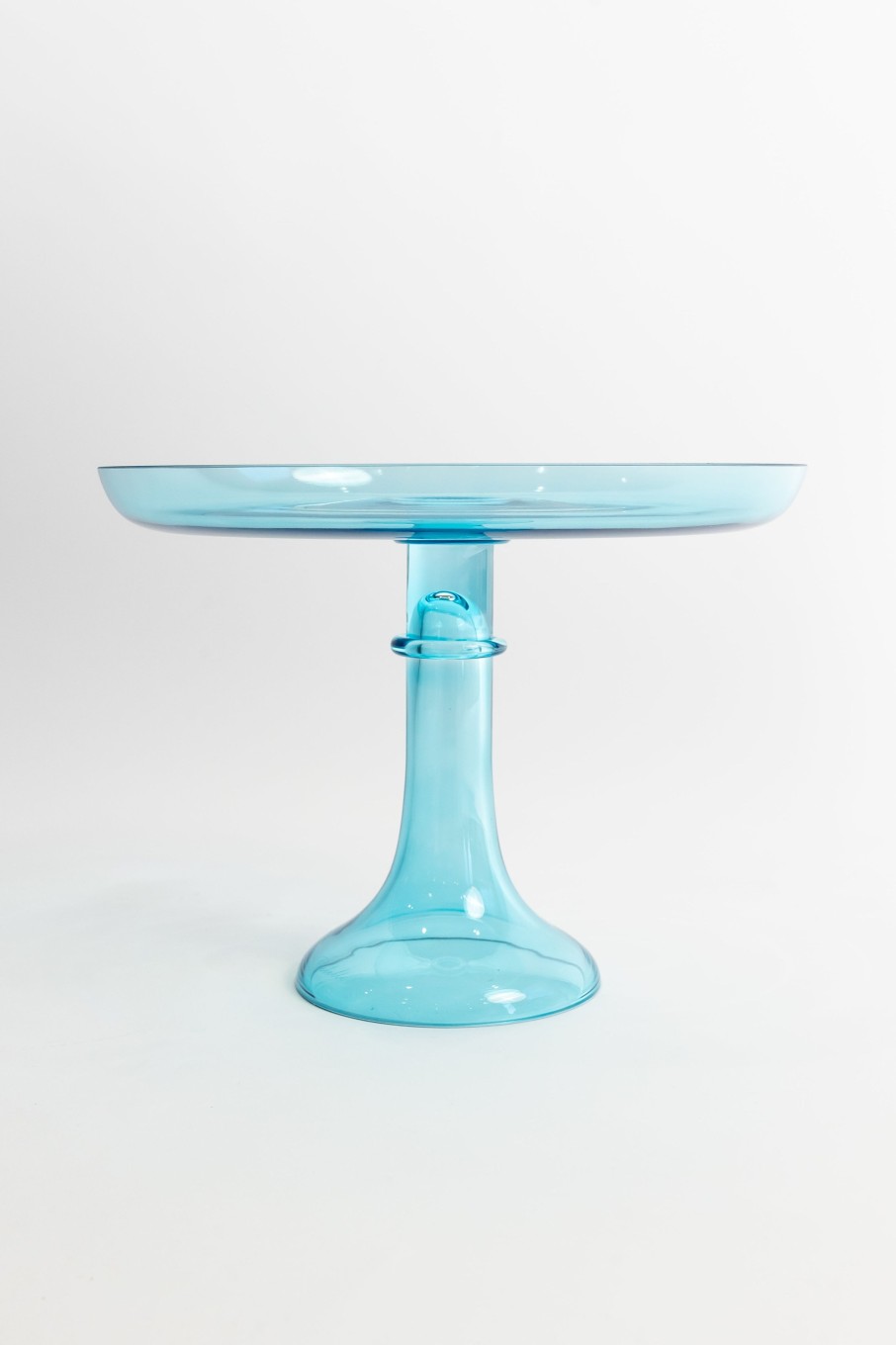 Limited Edition Holiday Estelle Colored Glass | Estelle Cake Stand {Ocean Blue}