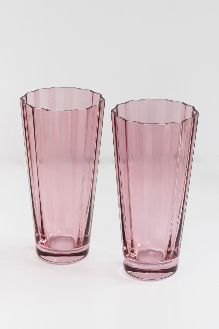 Glassware Estelle Colored Glass | Estelle Colored Sunday High Balls - Set Of 2 {Rose}