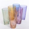 Glassware Estelle Colored Glass | Estelle Colored Sunday High Balls - Set Of 6 {Pastel Mixed Set}