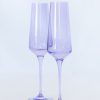 Glassware Estelle Colored Glass | Estelle Colored Champagne Flute - Set Of 2 {Lavender}