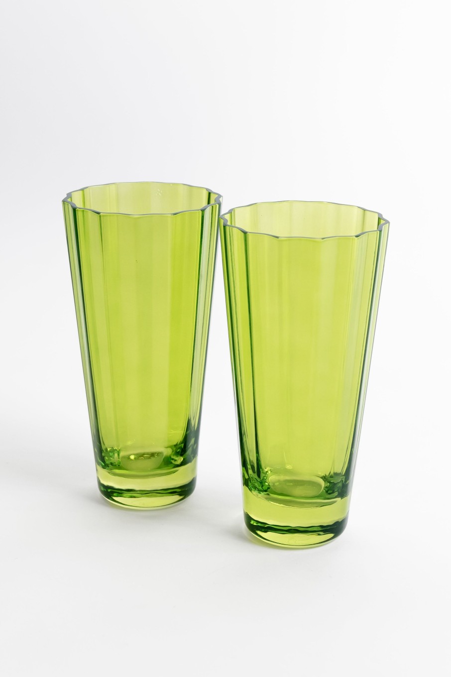 Glassware Estelle Colored Glass | Estelle Colored Sunday High Balls - Set Of 2 {Forest Green}