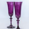 Glassware Estelle Colored Glass | Estelle Colored Regal Flute - Set Of 2 {Amethyst}