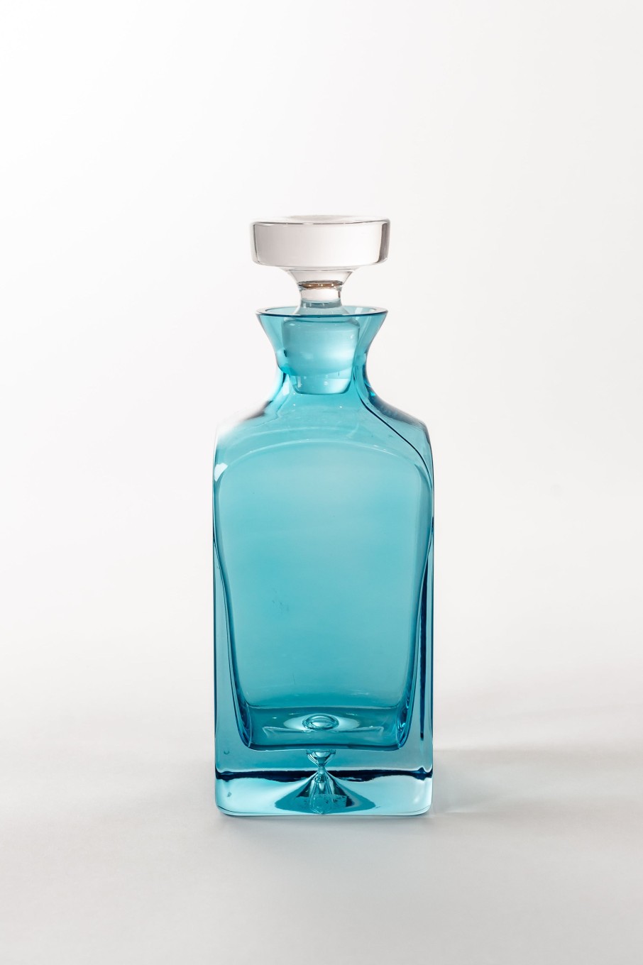 Glassware Estelle Colored Glass | Estelle Colored Decanter- Heritage {Ocean Blue}