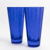 Glassware Estelle Colored Glass | Estelle Colored Sunday High Balls - Set Of 2 {Royal Blue}