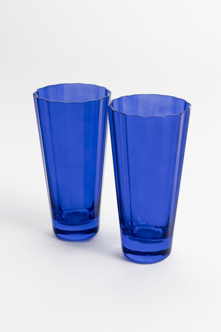 Glassware Estelle Colored Glass | Estelle Colored Sunday High Balls - Set Of 2 {Royal Blue}